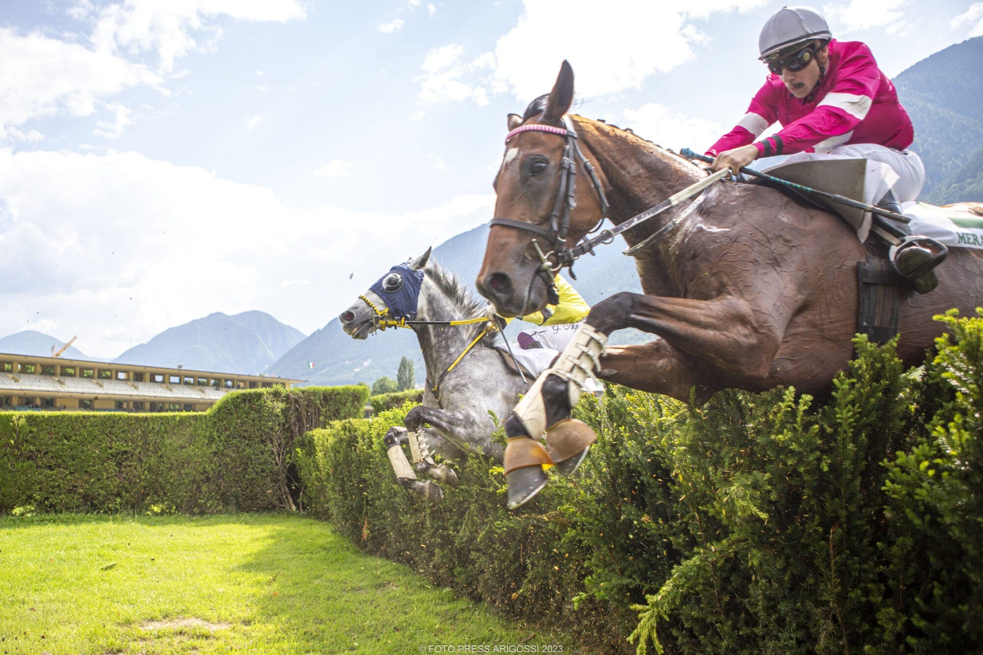 Sieg im Jagdrennen um den Preis Eisacktal fiel an Bornasco