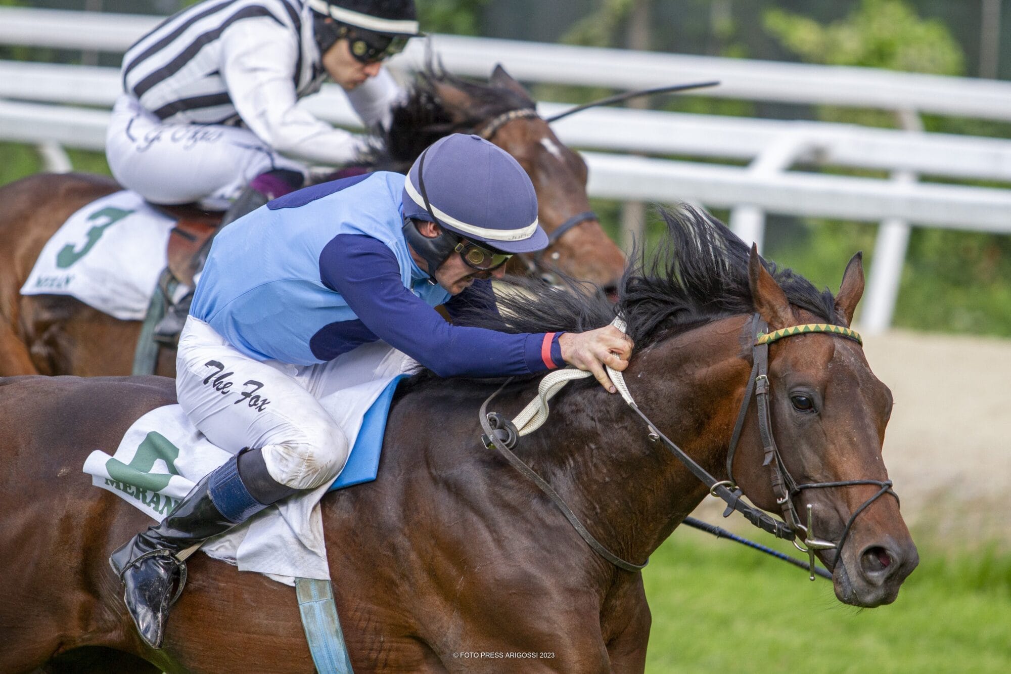 Auf dem Pferderennplatz Meran geht am Sonntag, 28. Mai, der 6. Renntag in Szene